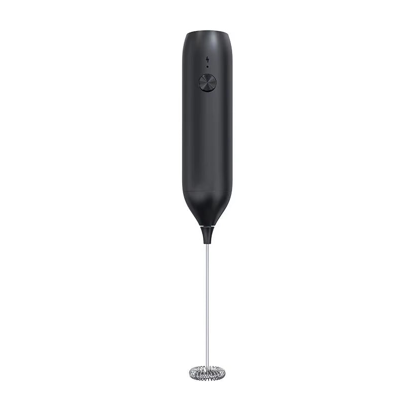 Electric Milk Fr Coffee Fr USB-C Rechargeable Electric Whisk Powerful Mini Drink Mixer
