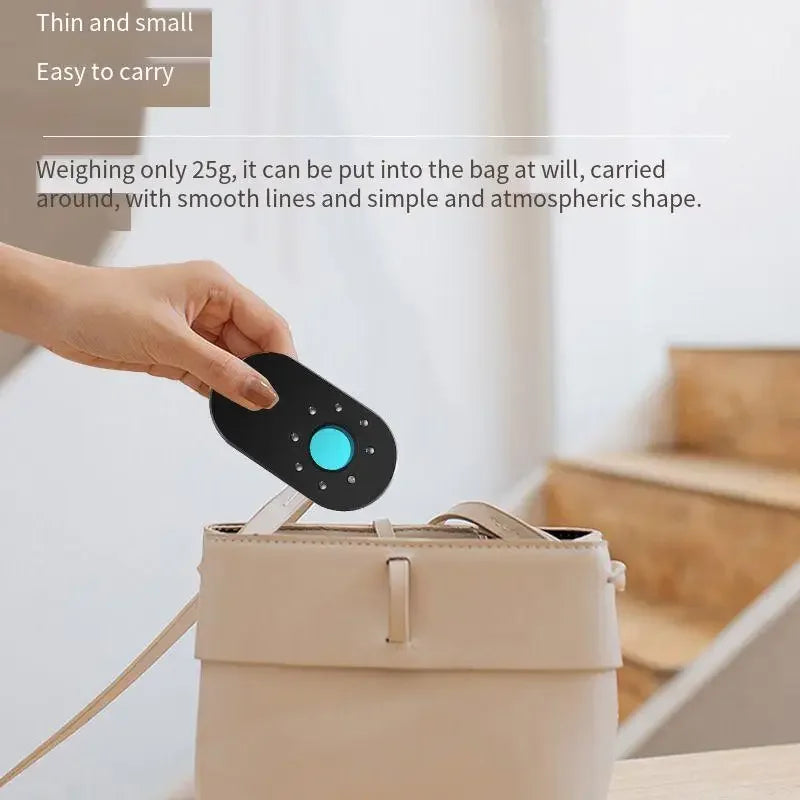 Mini Camera Detector Device to Find Camera and Video Device LED Cam Hotel Anti-Peeping Infrared Finder Signal Tracker Detectors
