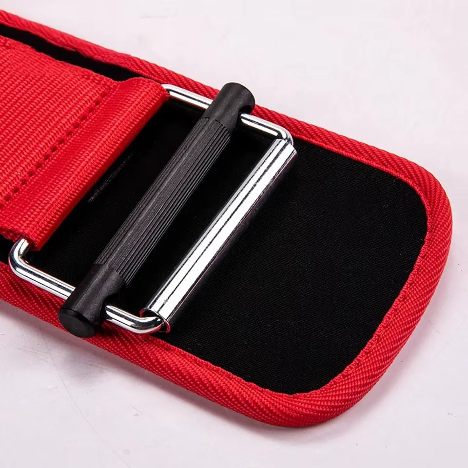 Self-Locking Buckle Weightlifting Belt Fitness Adjustable Nylon Gym Workout Belts Deadlifting Squatting Lifting Back Support
