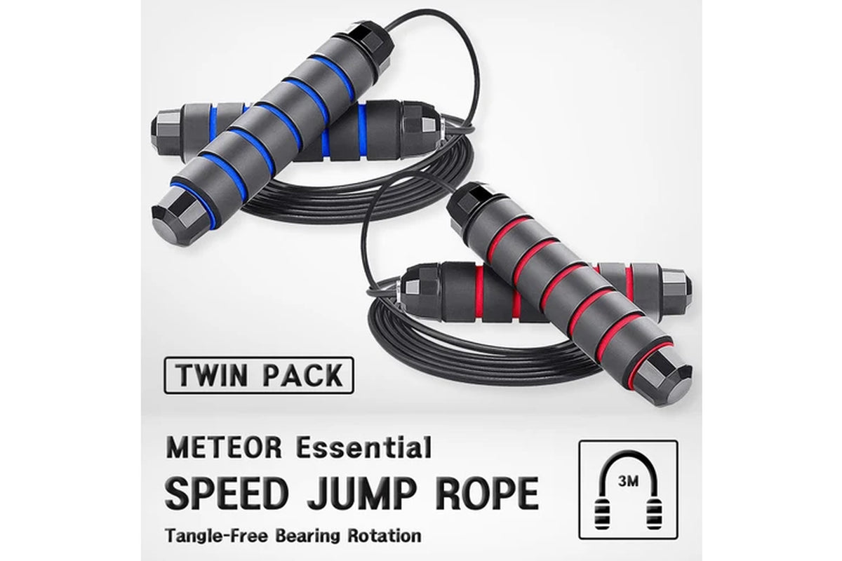 METEOR RED Jump Rope,Skipping Rope,Speed Jump Rope,Skip Rope,Rope Skipping,Exercise Rope