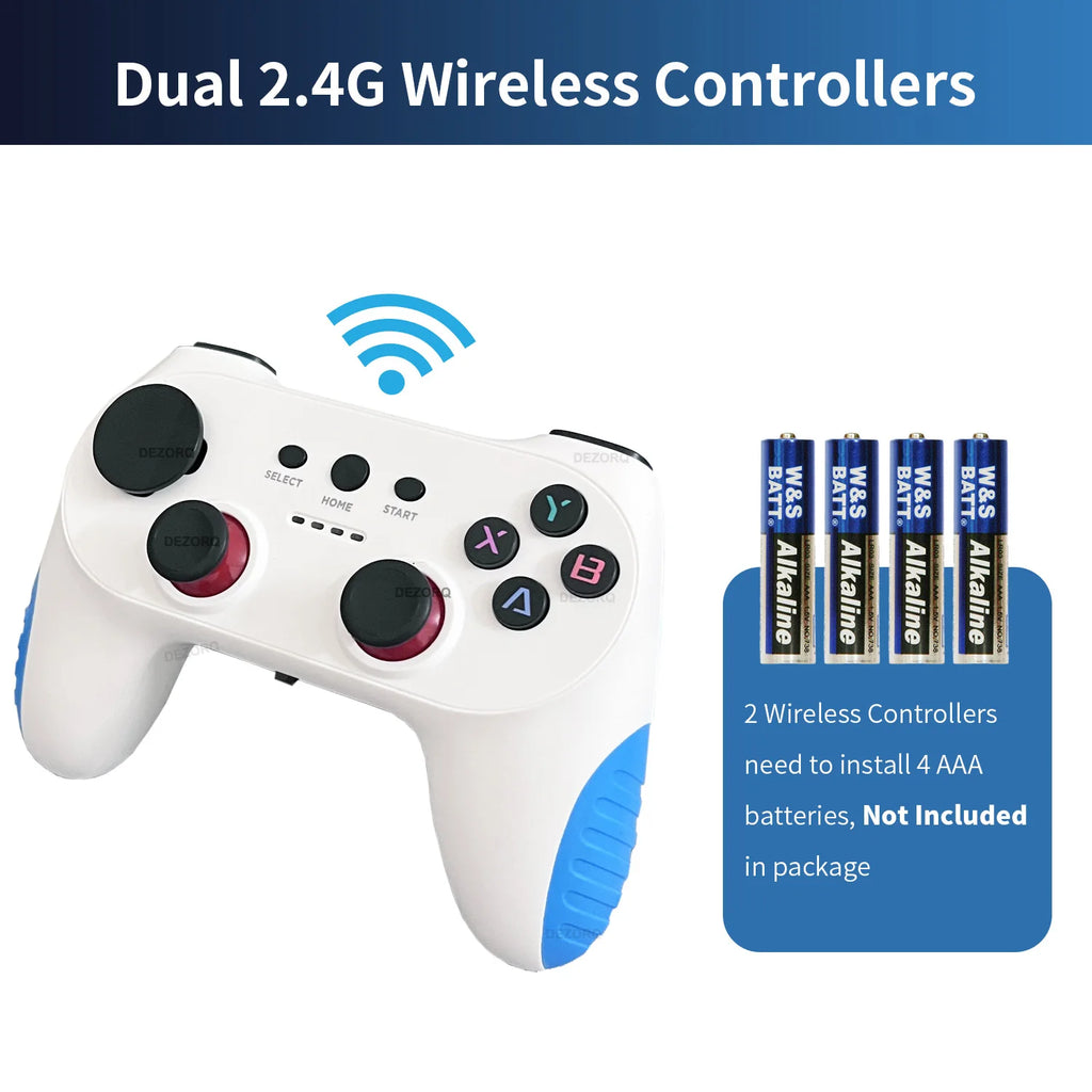 X10 Pro Retro Gaming Console Stick Classic Video Games Stick with 50 Emulators 50000 Games S905X3 TV Game Consola