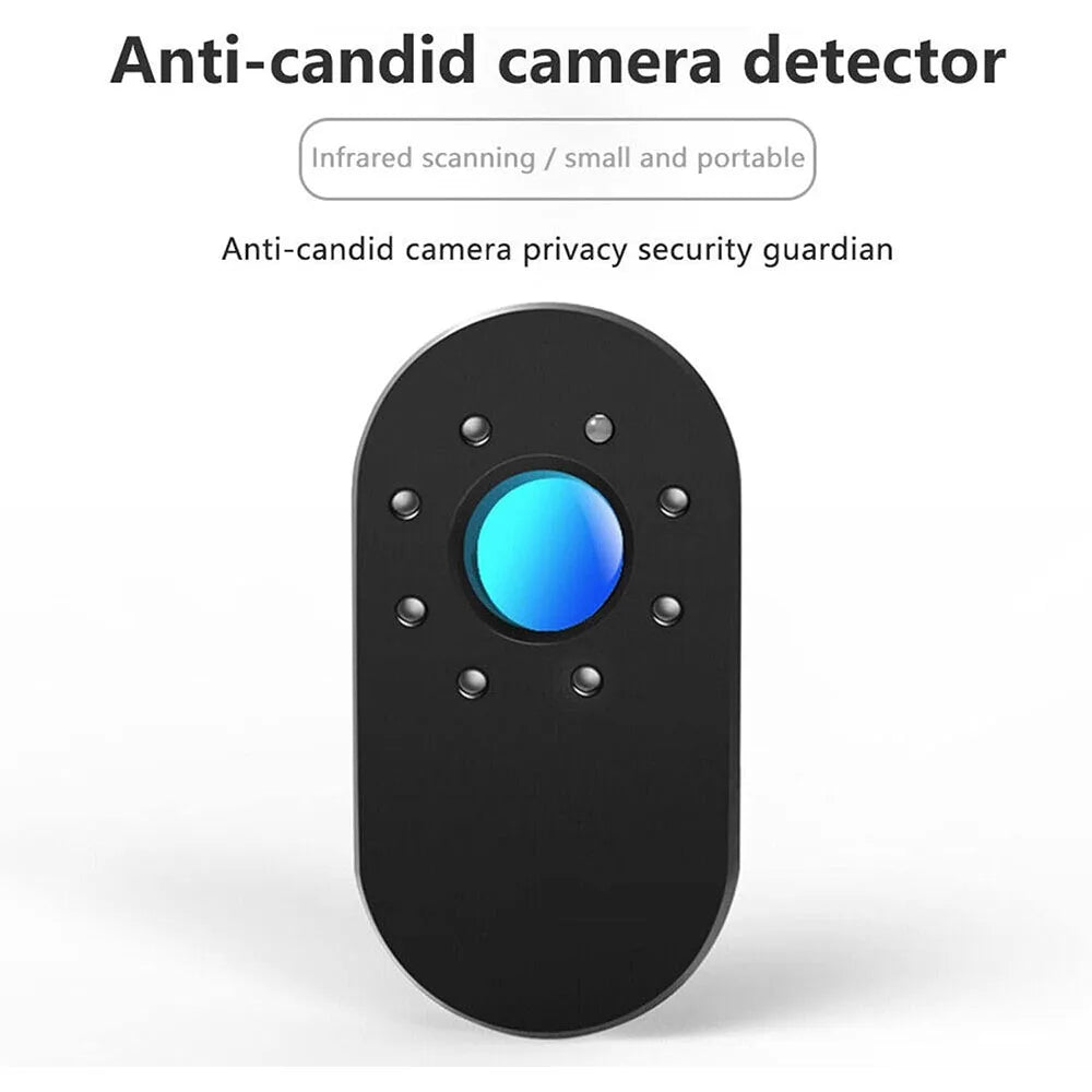 Mini Camera Detector Device to Find Camera and Video Device LED Cam Hotel Anti-Peeping Infrared Finder Signal Tracker Detectors